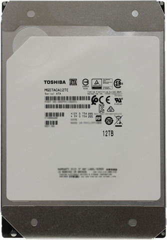 هارد اینترنال 12 ترابایت Toshiba مدل  MG07ACA12TE TOSHIBA MG07ACA12TE 12TB Internal Hard Drive